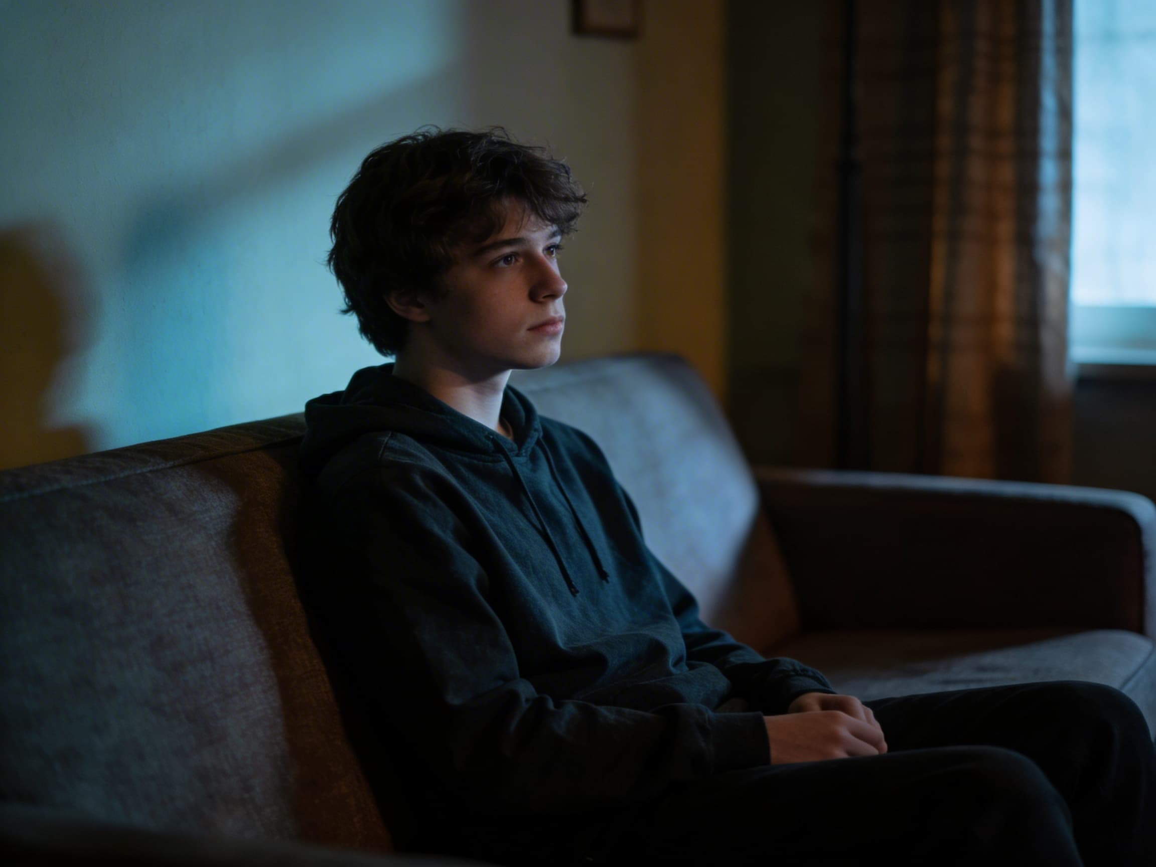 Person struggling with addiction